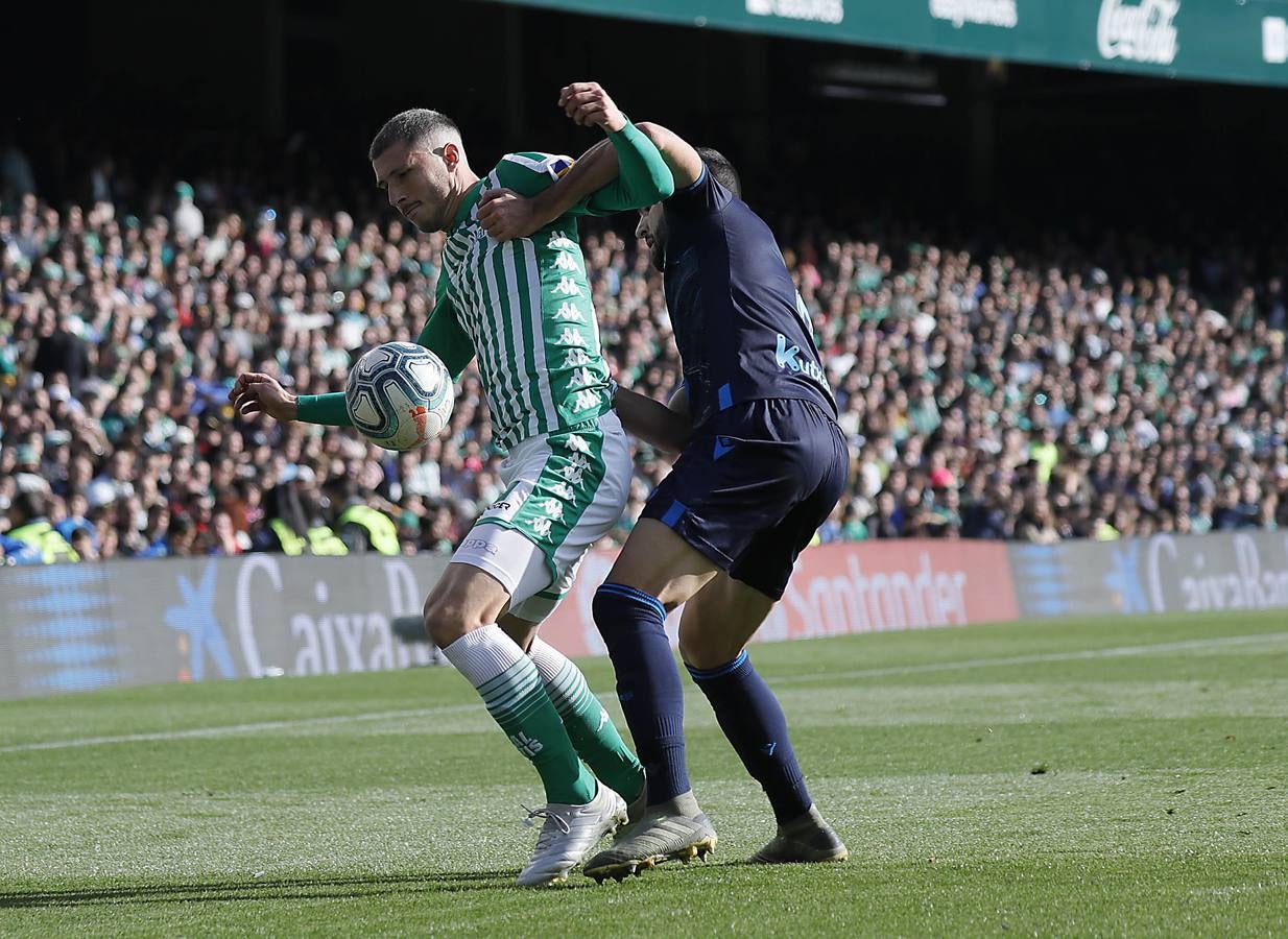 En imágenes, la victoria del Real Betis ante la Real Sociedad en el Villamarín