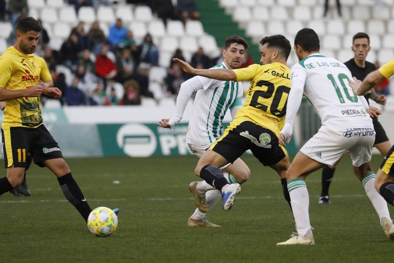 Las mejores jugadas del Córdoba CF-Villarrubia, en imágenes