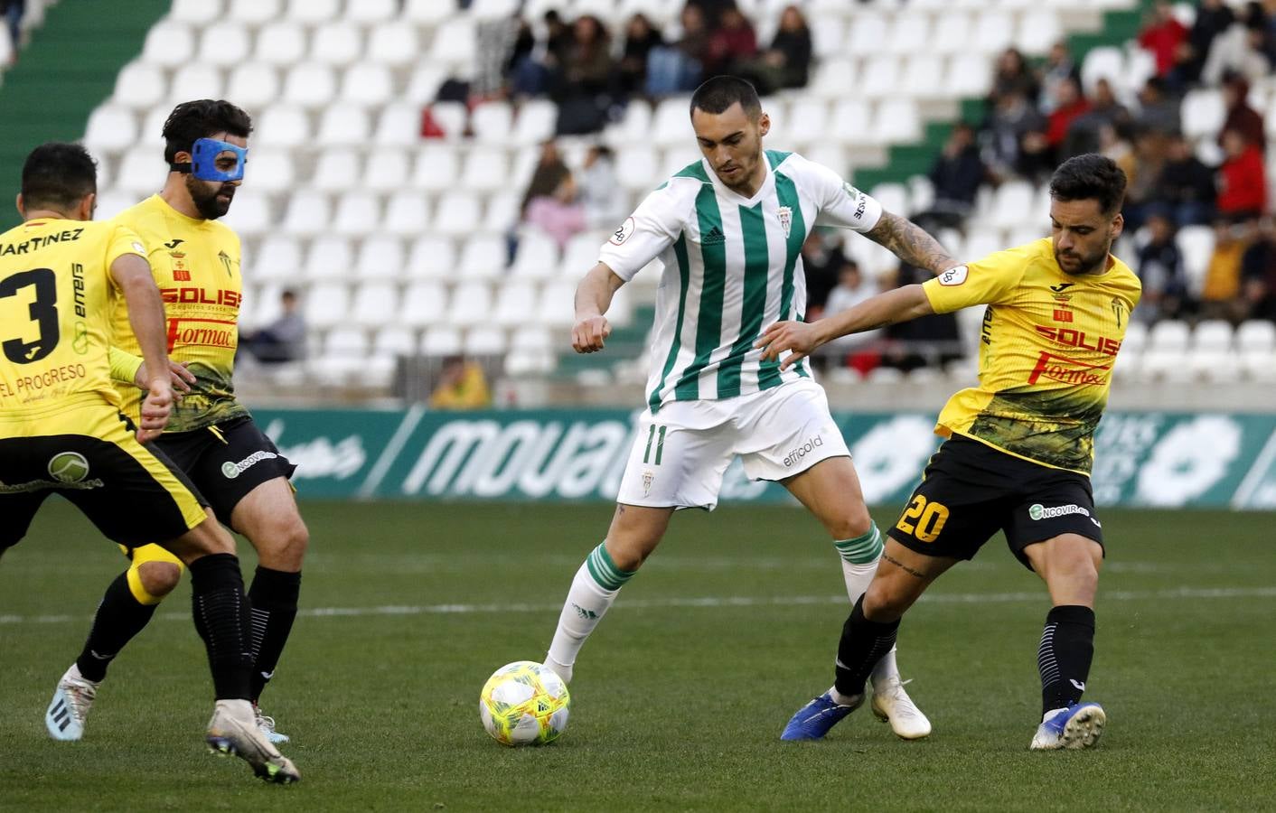 Las mejores jugadas del Córdoba CF-Villarrubia, en imágenes