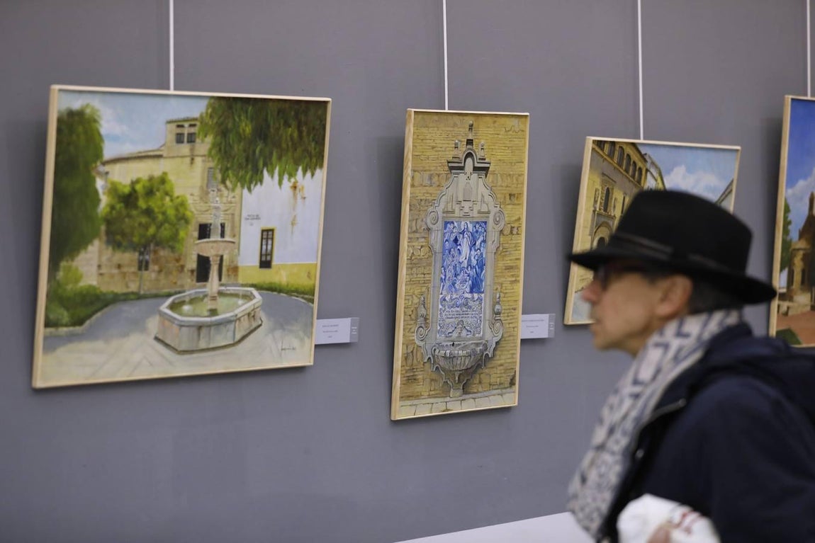 La exposición de José María Puerta en el Círculo de Córdoba, en imágenes