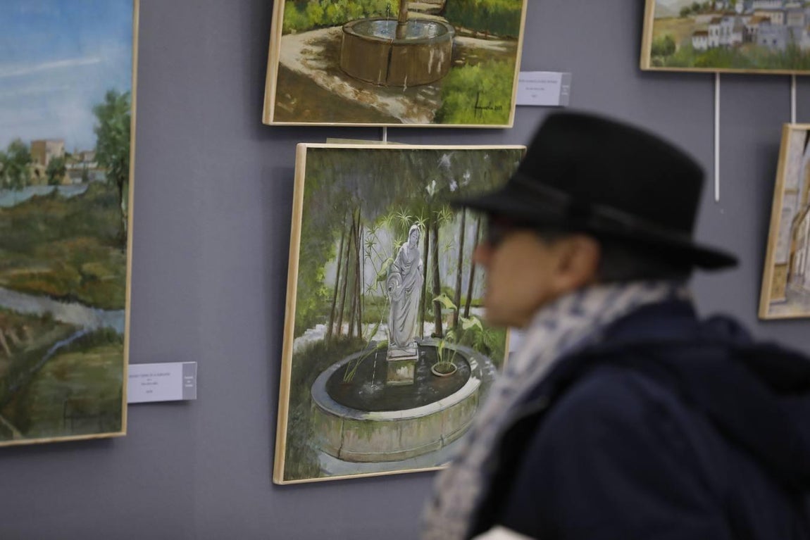 La exposición de José María Puerta en el Círculo de Córdoba, en imágenes