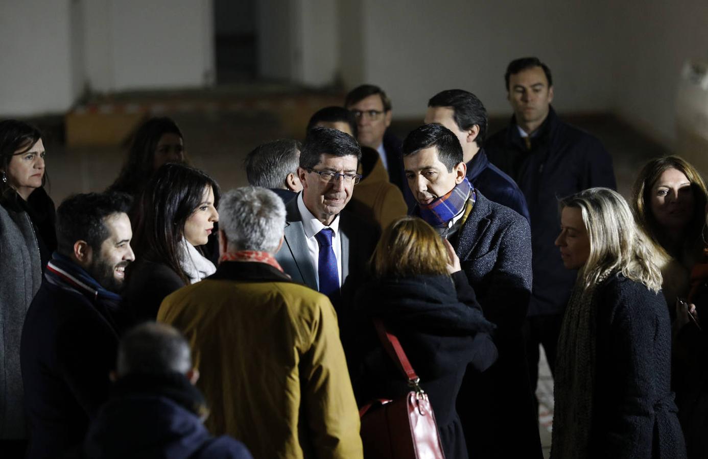 La presentación de las obras del Palacio de Congresos de Córdoba, en imágenes