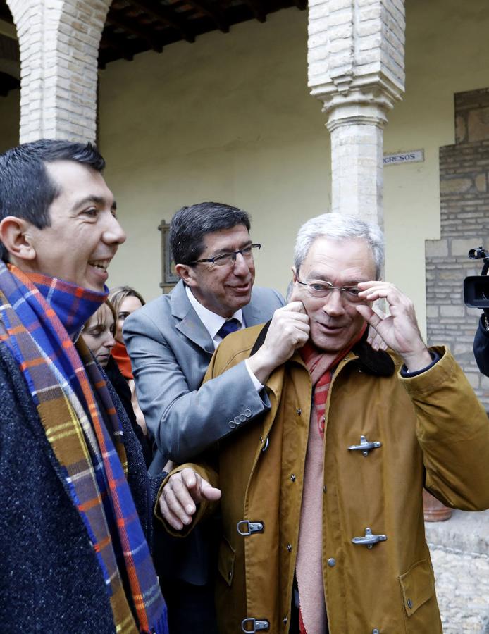 La presentación de las obras del Palacio de Congresos de Córdoba, en imágenes