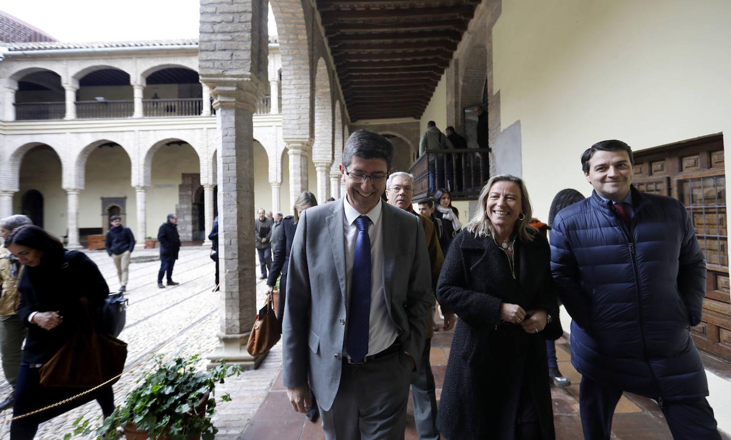 La presentación de las obras del Palacio de Congresos de Córdoba, en imágenes