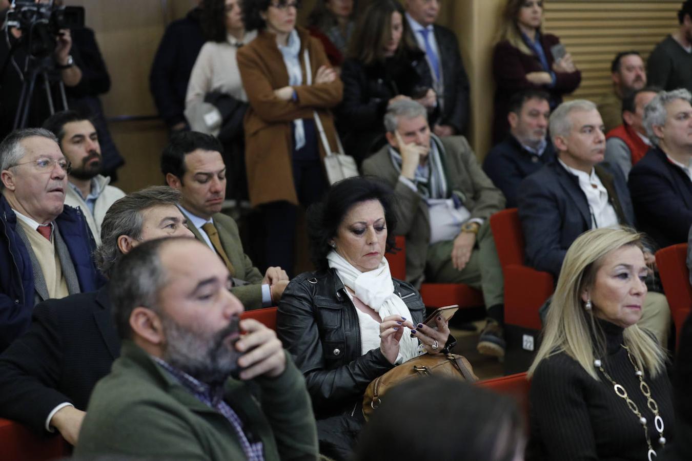 La presentación de las obras del Palacio de Congresos de Córdoba, en imágenes