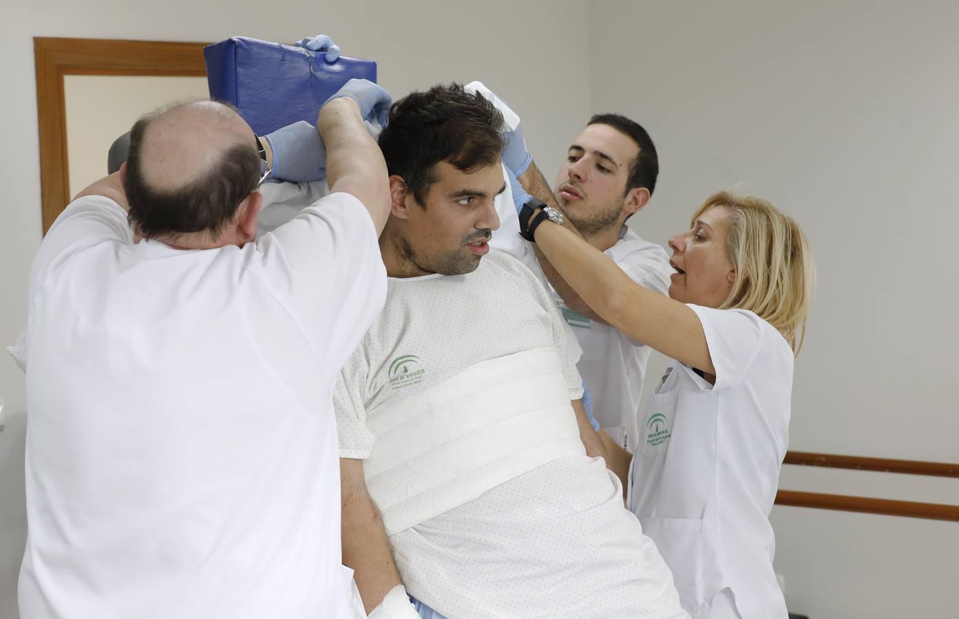 La sala de Neurorehabilitación para pacientes de ictus en Córdoba, en imágenes