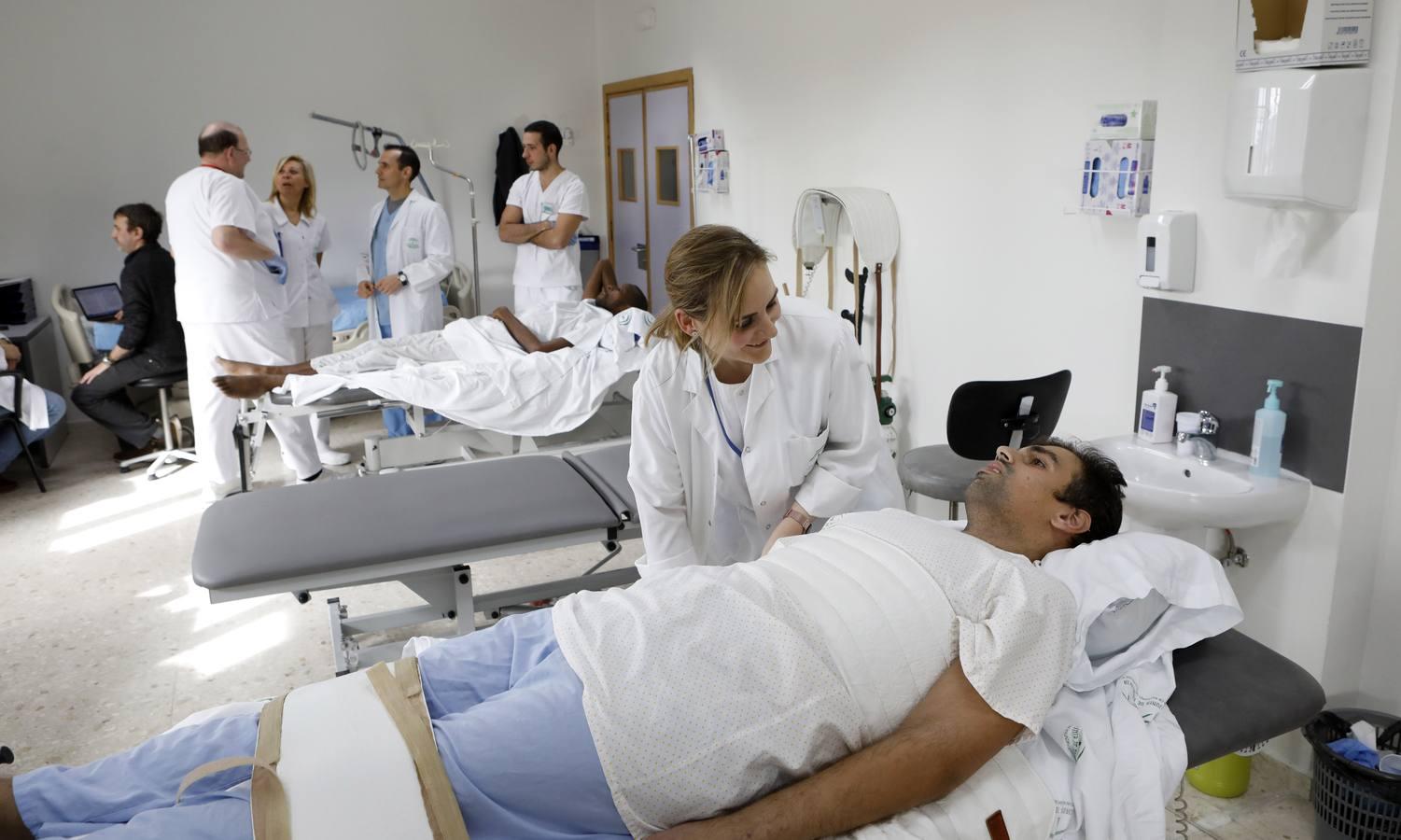 La sala de Neurorehabilitación para pacientes de ictus en Córdoba, en imágenes