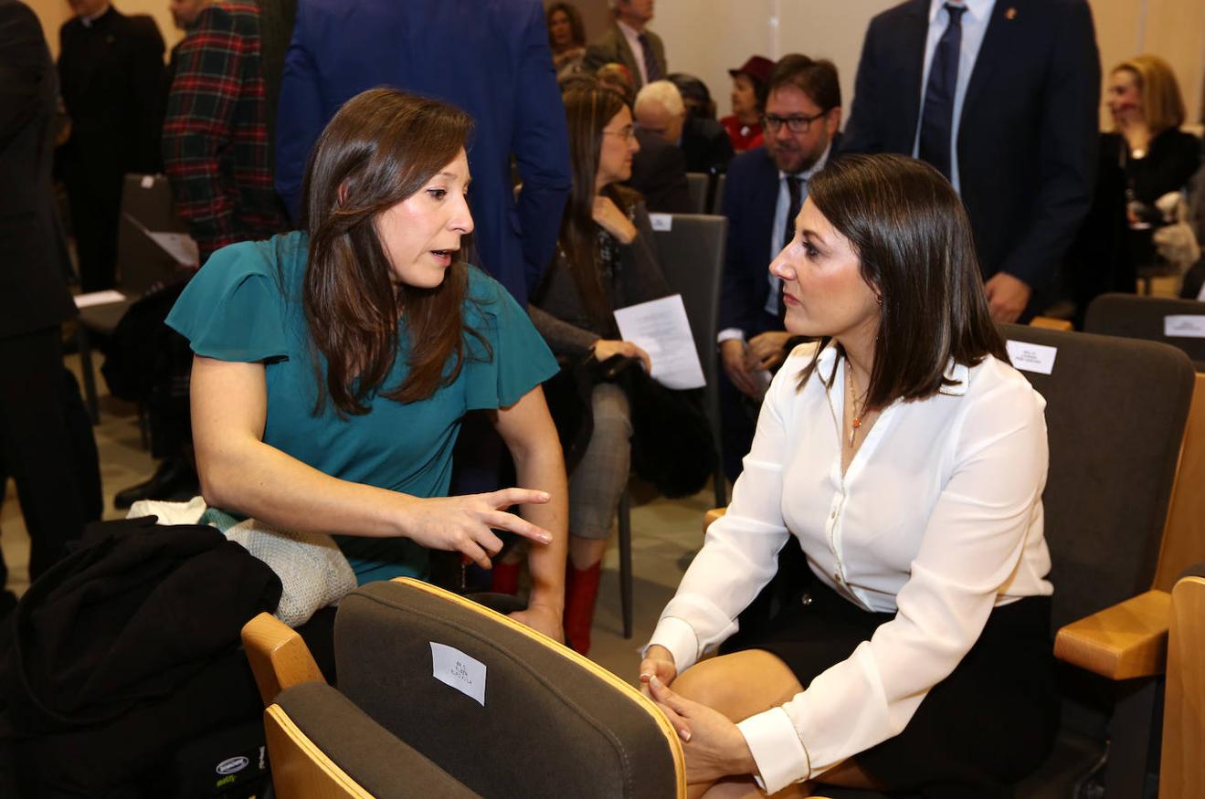 Todos los premiados en el acto de San Ildefonso