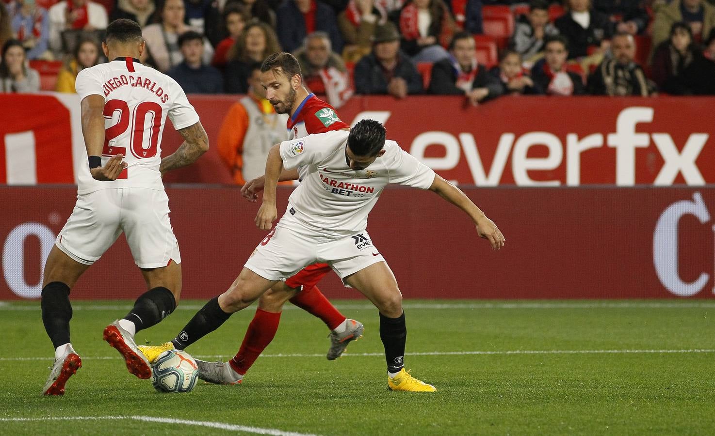 En imágenes, la victoria del Sevilla ante el Granada