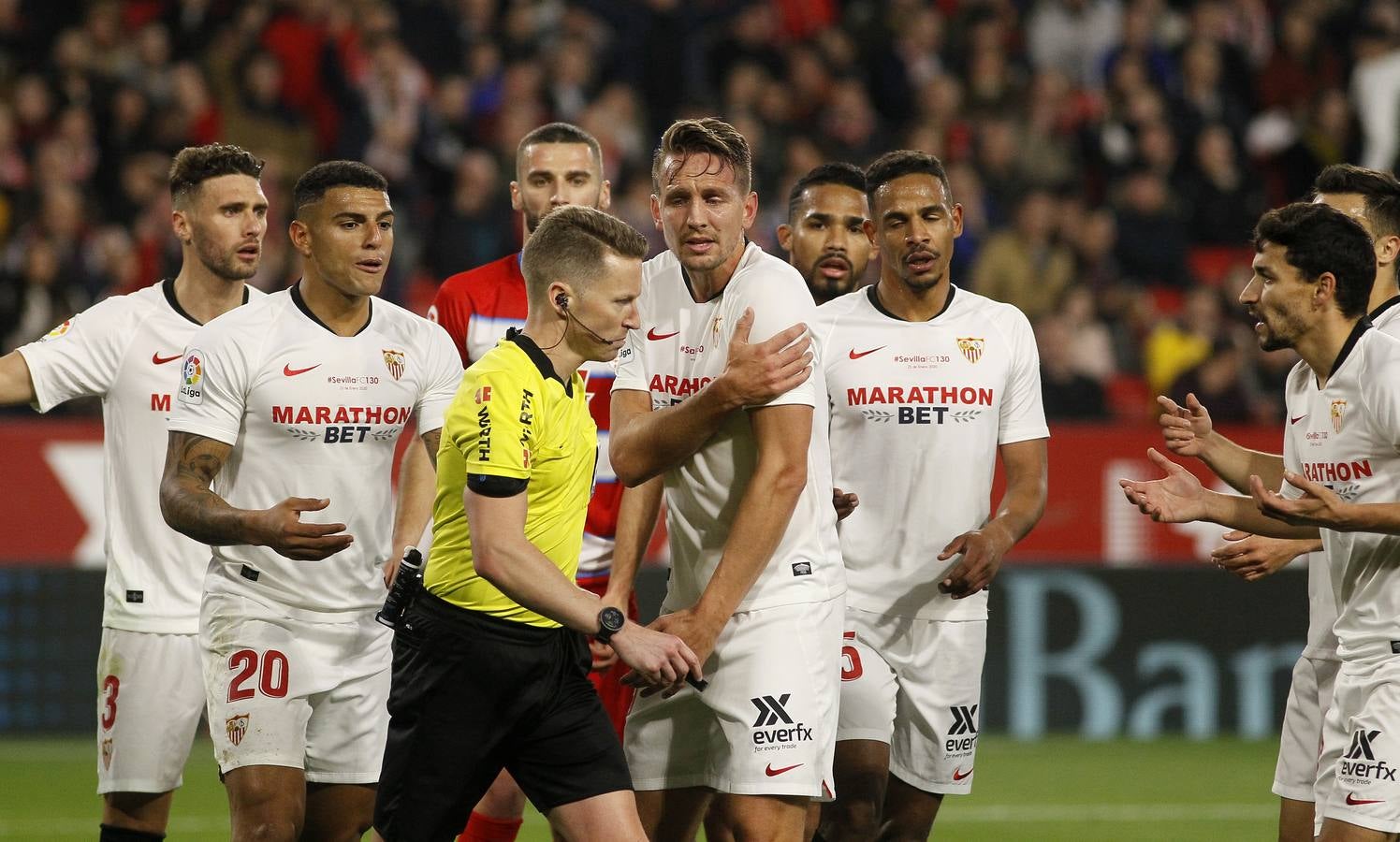 En imágenes, la victoria del Sevilla ante el Granada