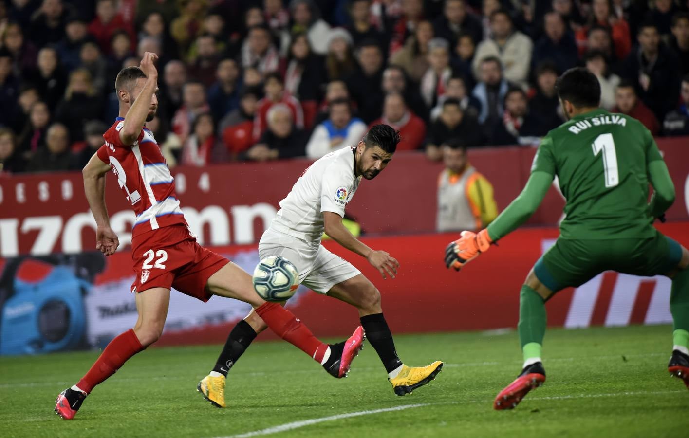 En imágenes, la victoria del Sevilla ante el Granada