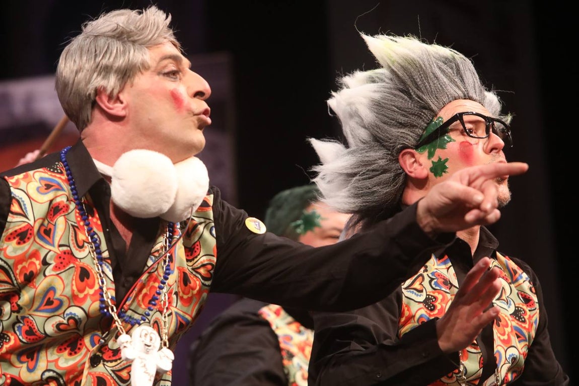 FOTOS: Chirigota &#039;Habla, que no te veo&#039; en el COAC 2020