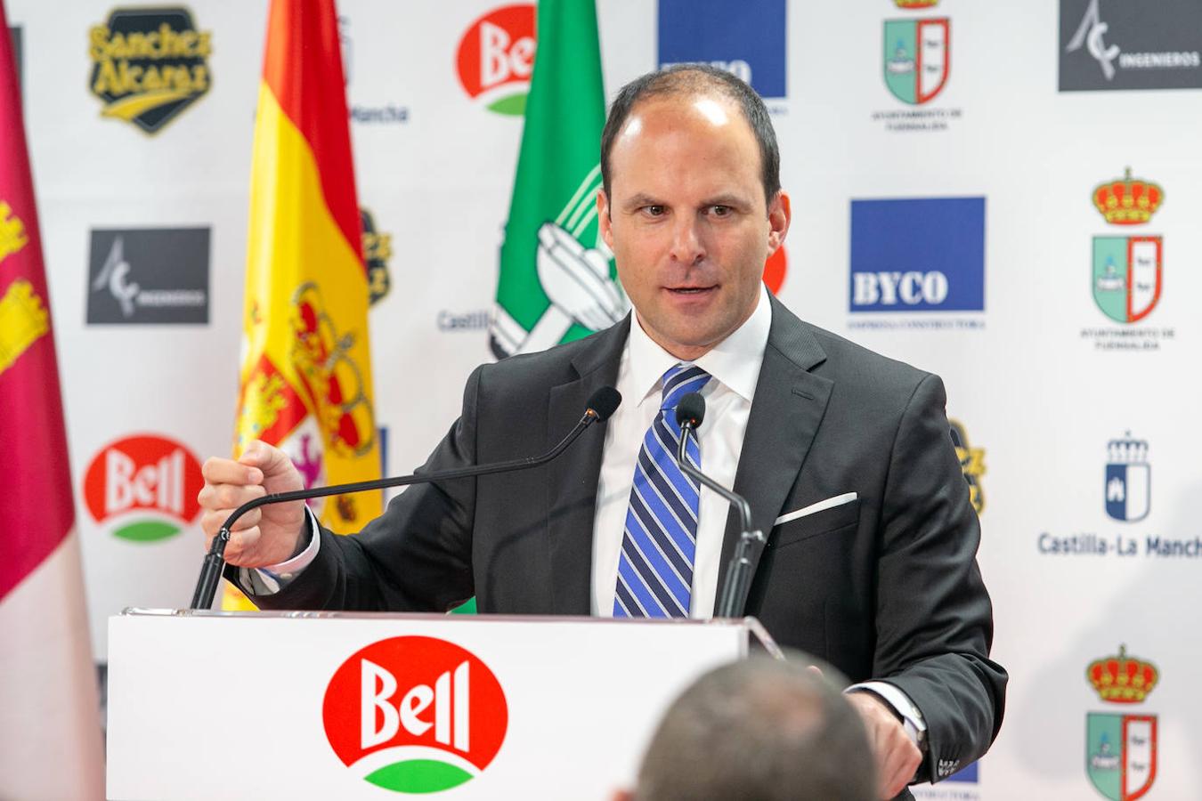 Las imágenes de la inaguración del nuevo secadero de jamón de Bell Group en Fuensalida