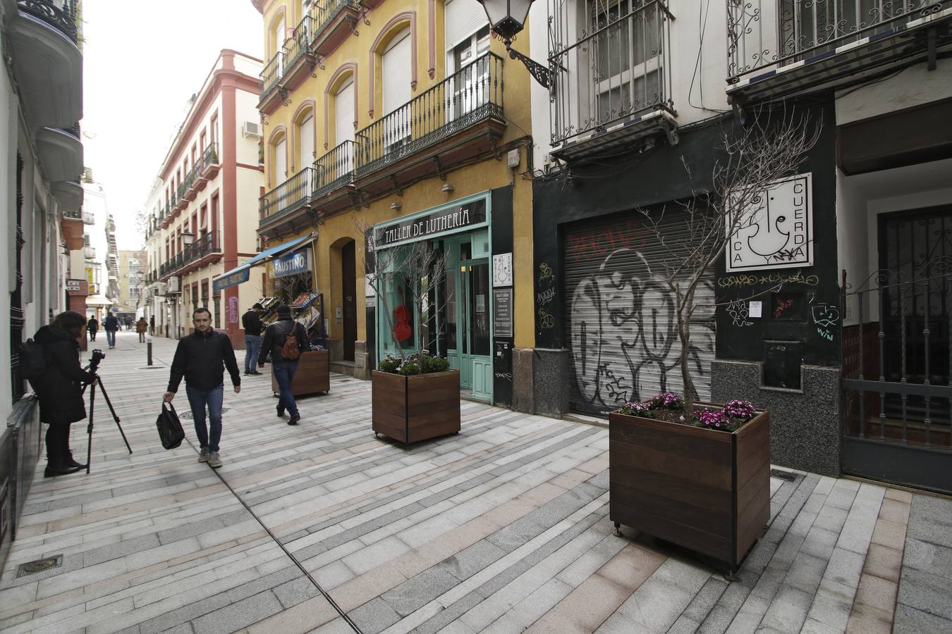 La «nueva» calle Baños, en imágenes