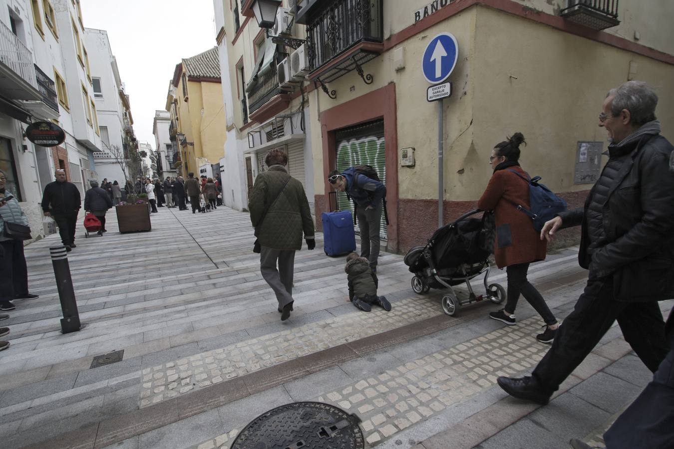 La «nueva» calle Baños, en imágenes