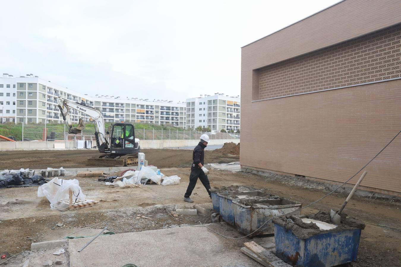 Las obras del Colegio de Turruñuelos, en imágenes