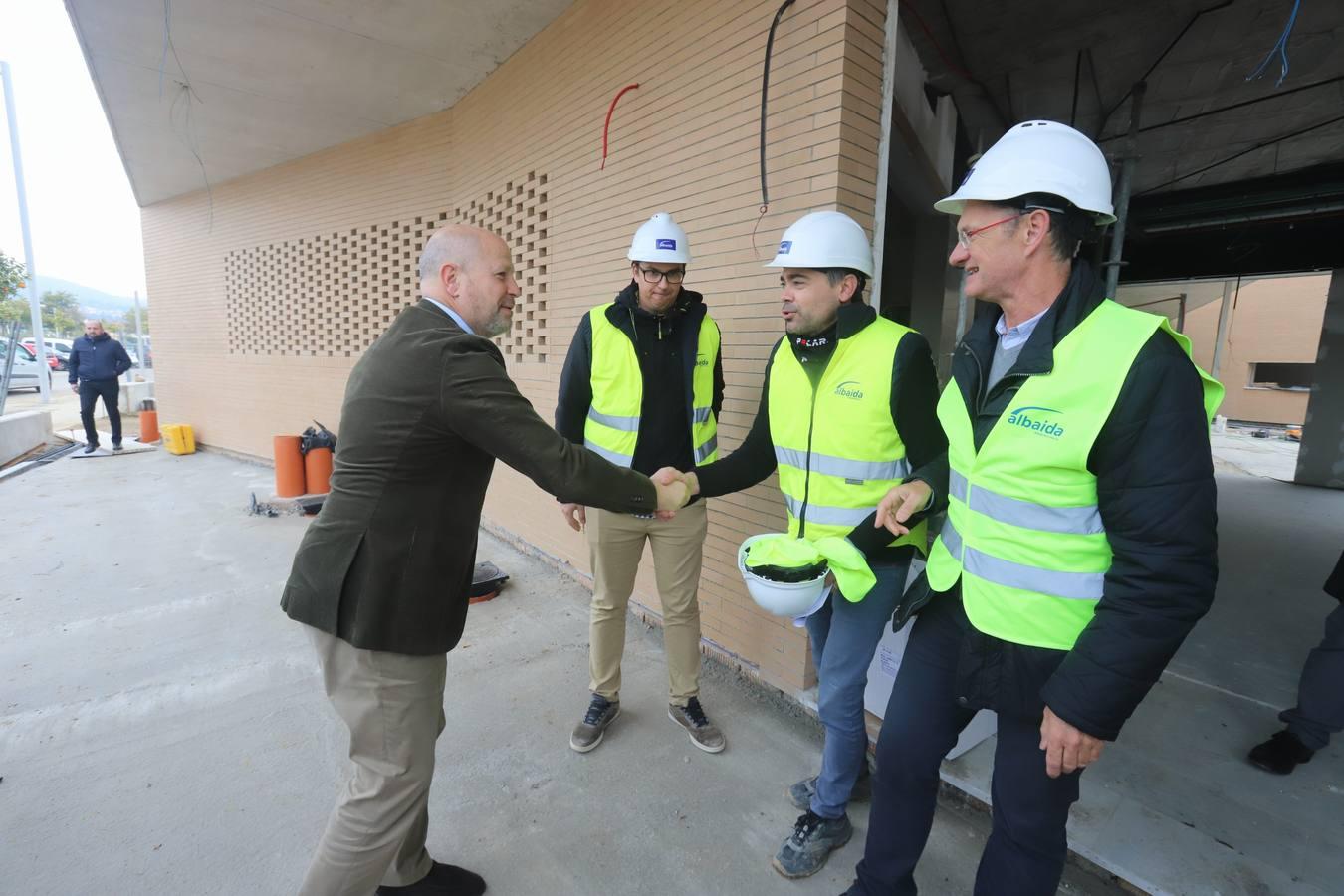 Las obras del Colegio de Turruñuelos, en imágenes