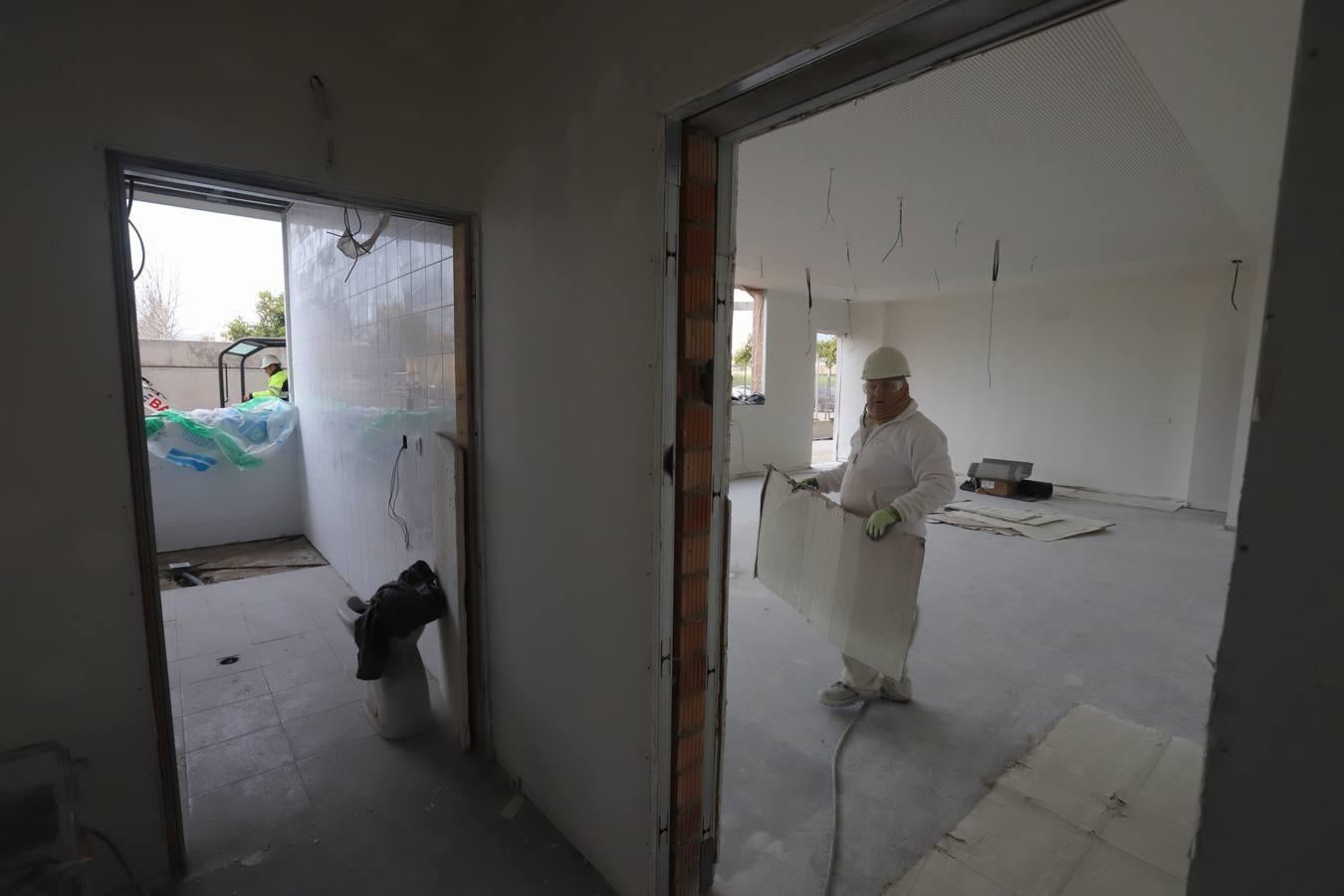 Las obras del Colegio de Turruñuelos, en imágenes