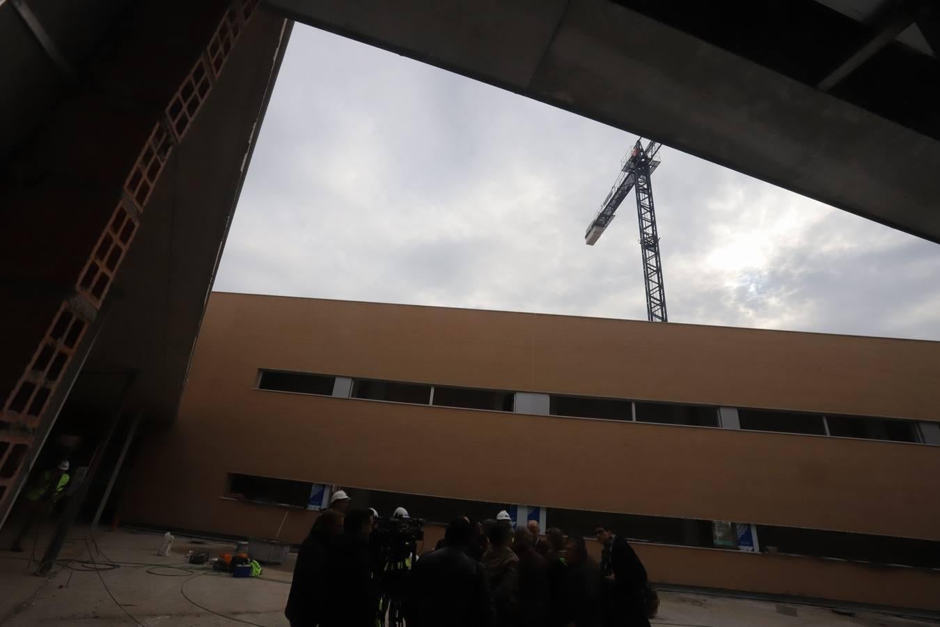 Las obras del Colegio de Turruñuelos, en imágenes