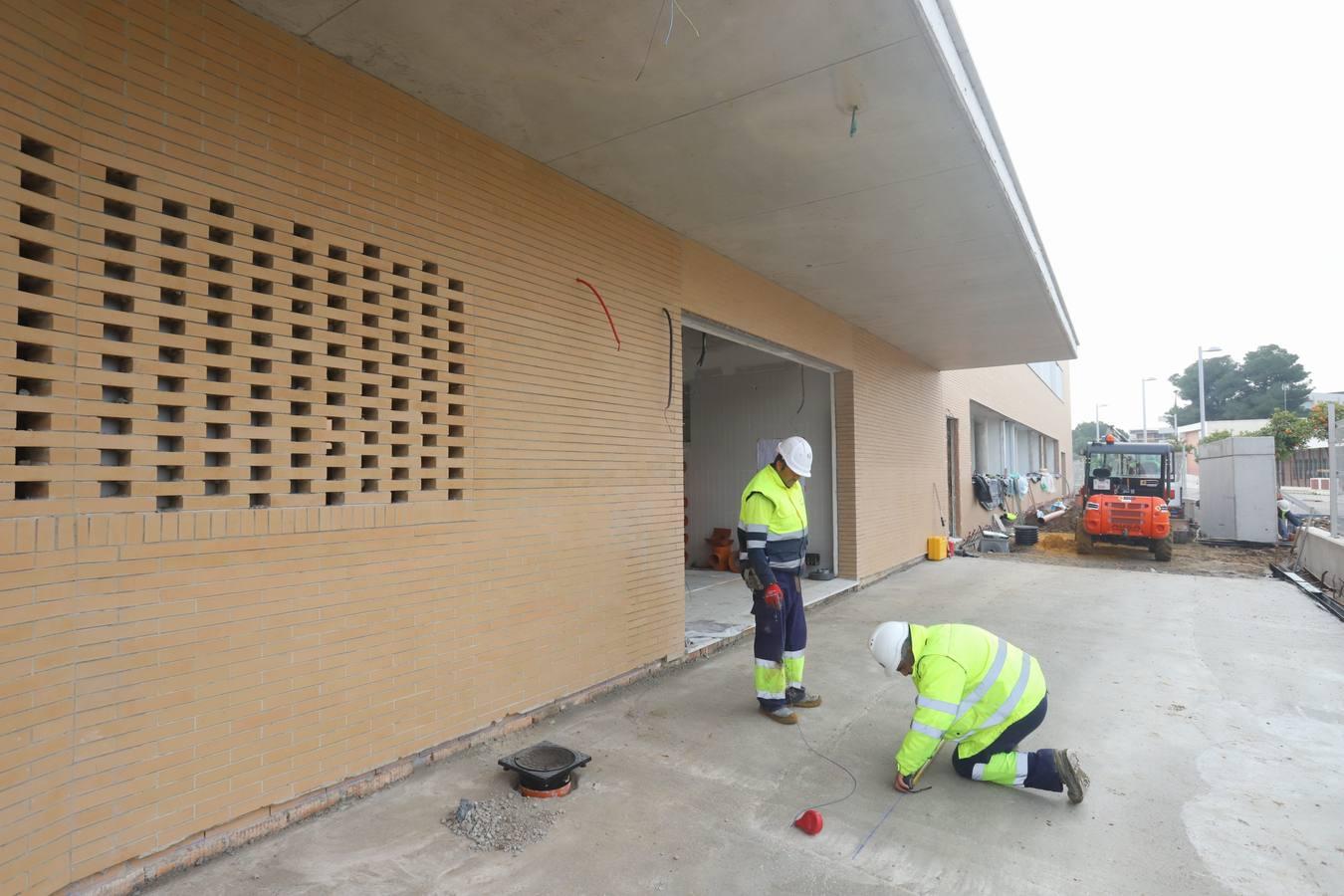 Las obras del Colegio de Turruñuelos, en imágenes