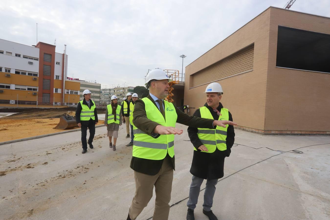 Las obras del Colegio de Turruñuelos, en imágenes