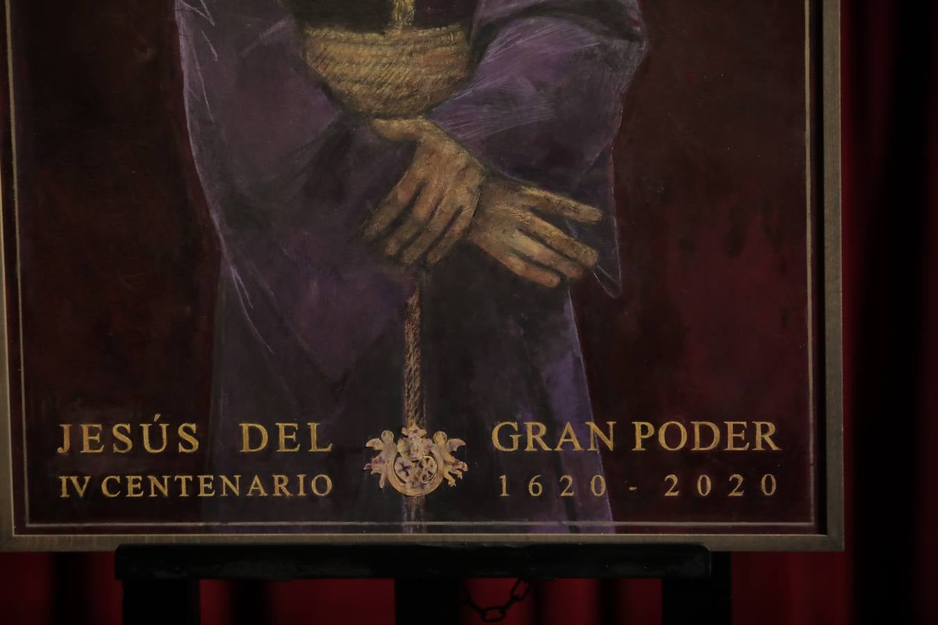 En imágenes, la presentación del cartel del IV centenario del Gran Poder