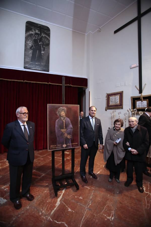 En imágenes, la presentación del cartel del IV centenario del Gran Poder