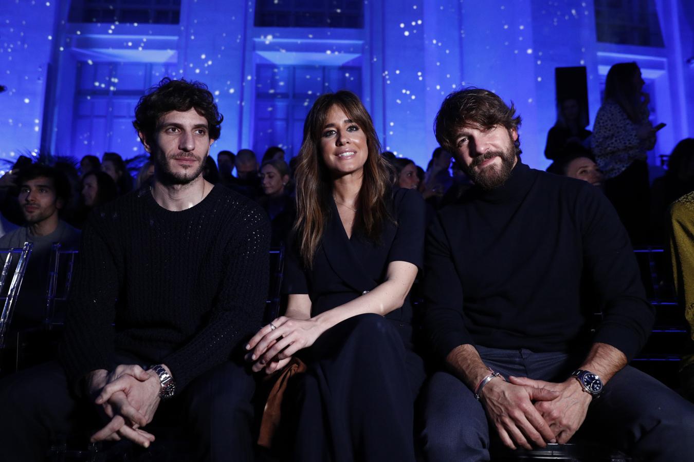 Quim Gutiérrez, Félix Gómez e Isabel Jiménez. 