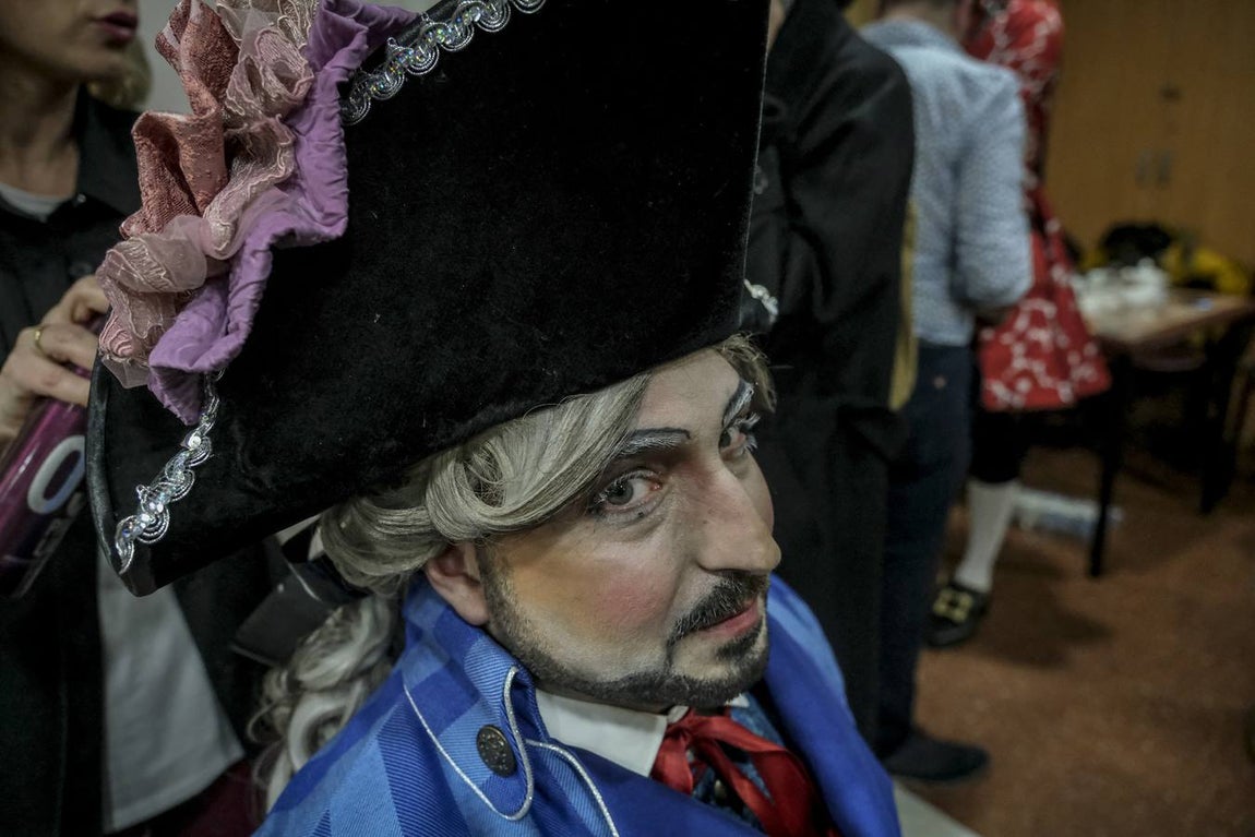 FOTOS: Así se prepara la &#039;Chusma selecta&#039; de Martínez Ares antes del Falla. COAC 2020