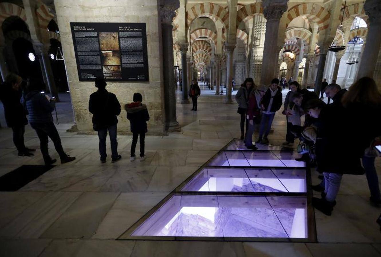 Los restos bajo la Mezquita-Catedral de Córdoba, en imágenes