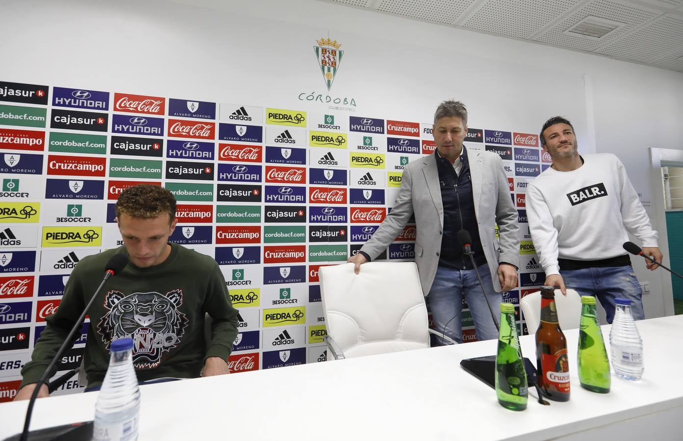 La presentación de Federico Piovaccari y Jordi Tur en el Córdoba CF, en imágenes