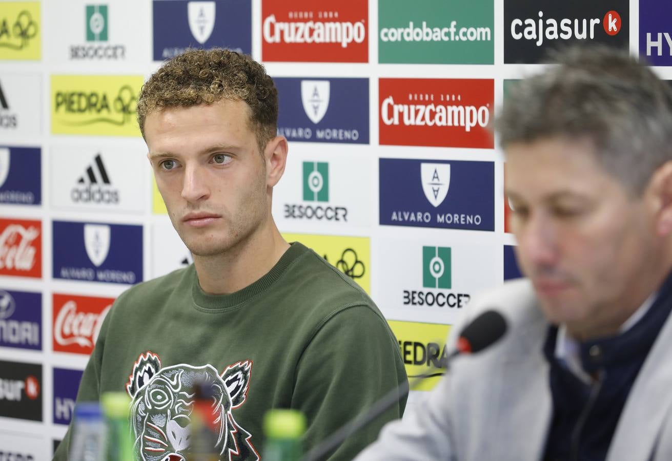 La presentación de Federico Piovaccari y Jordi Tur en el Córdoba CF, en imágenes