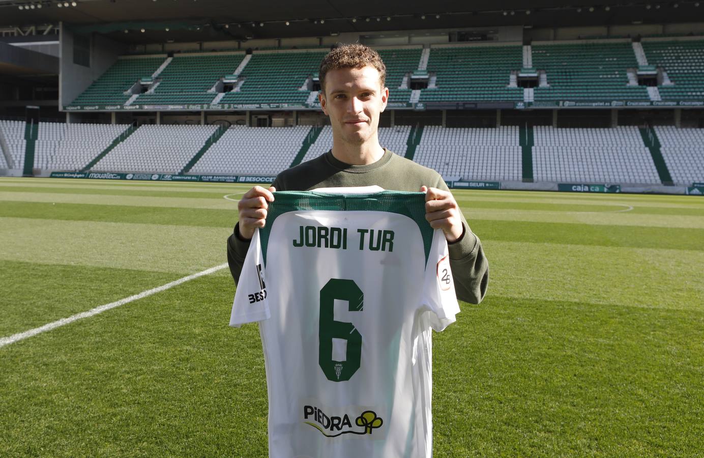 La presentación de Federico Piovaccari y Jordi Tur en el Córdoba CF, en imágenes