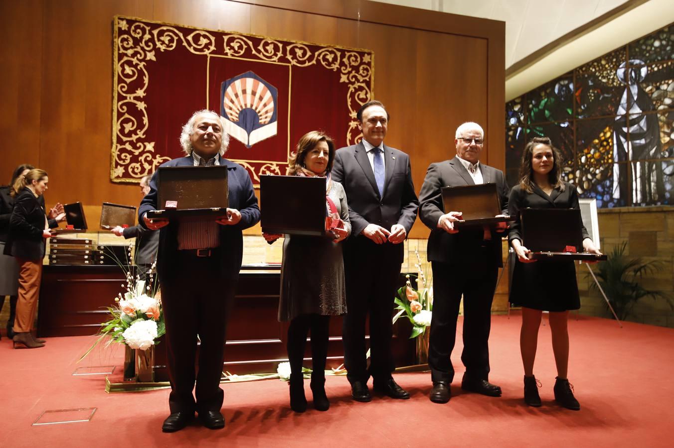 La entrega de los premios Tomás de Aquino de la Universidad de Córdoba, en imágenes