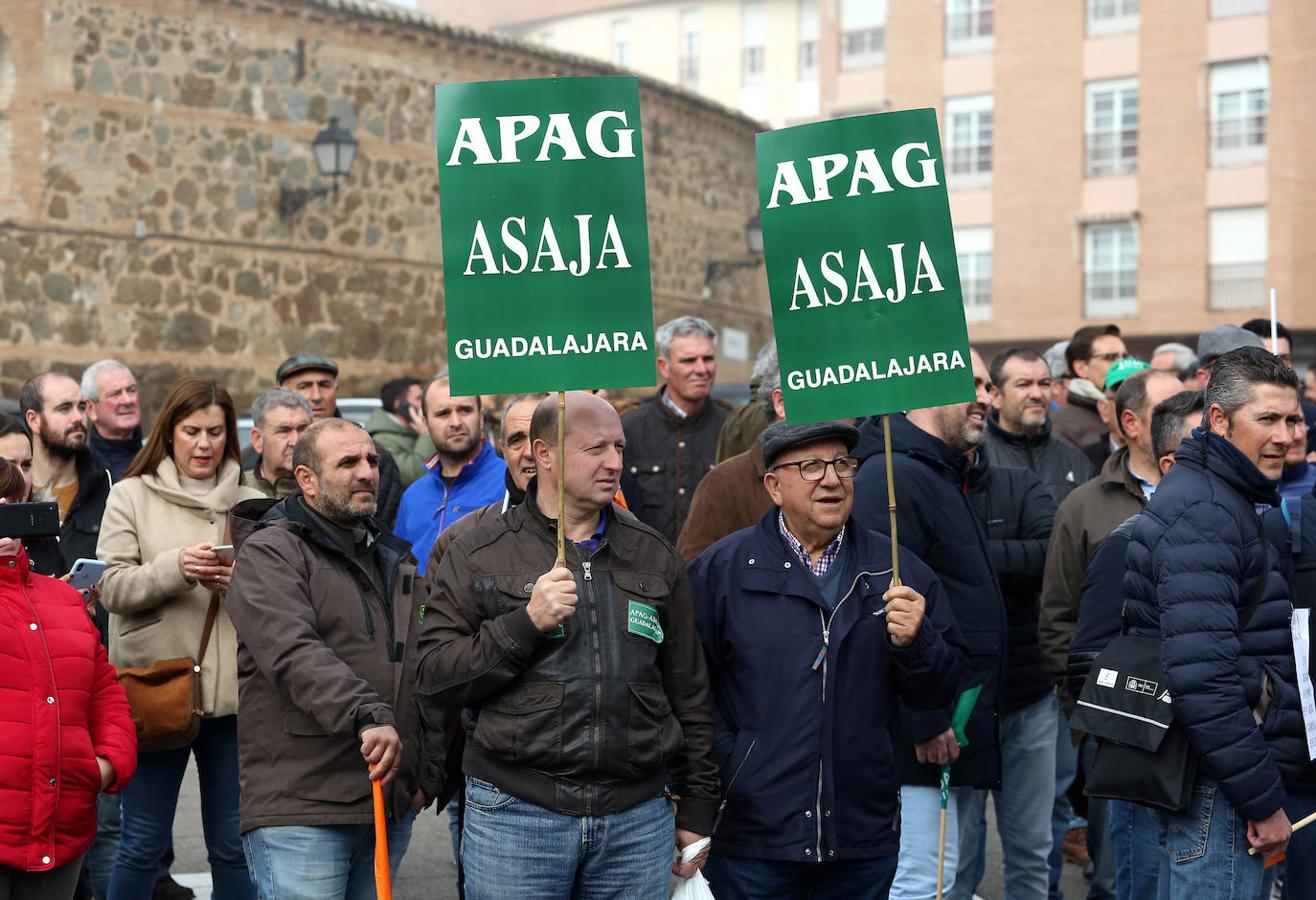 Las imágenes de la multitudinaria protesta de los agricultores y ganaderos en Toledo