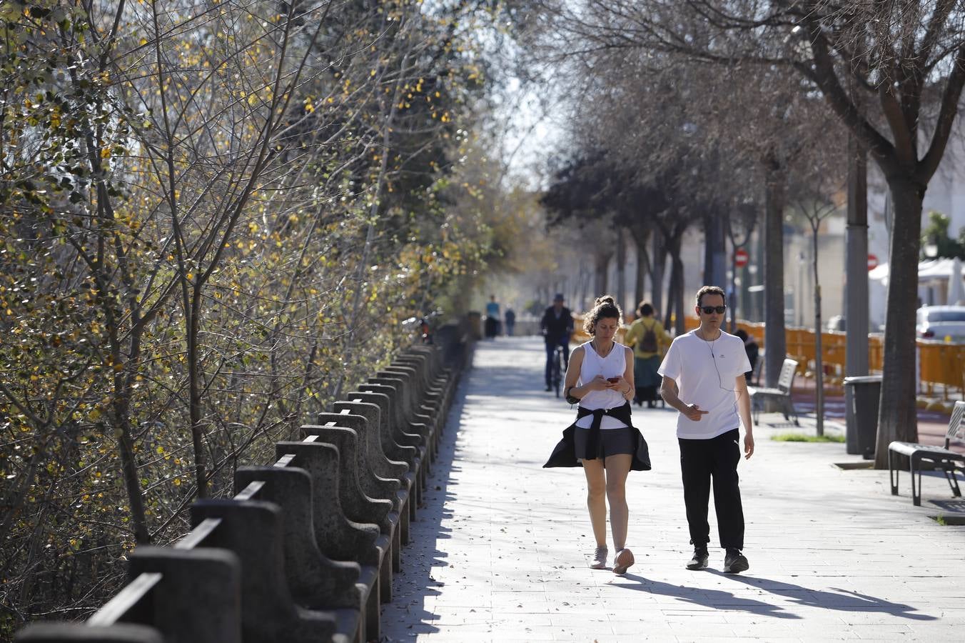 En imágenes, el calor primaveral en Córdoba en pleno febrero