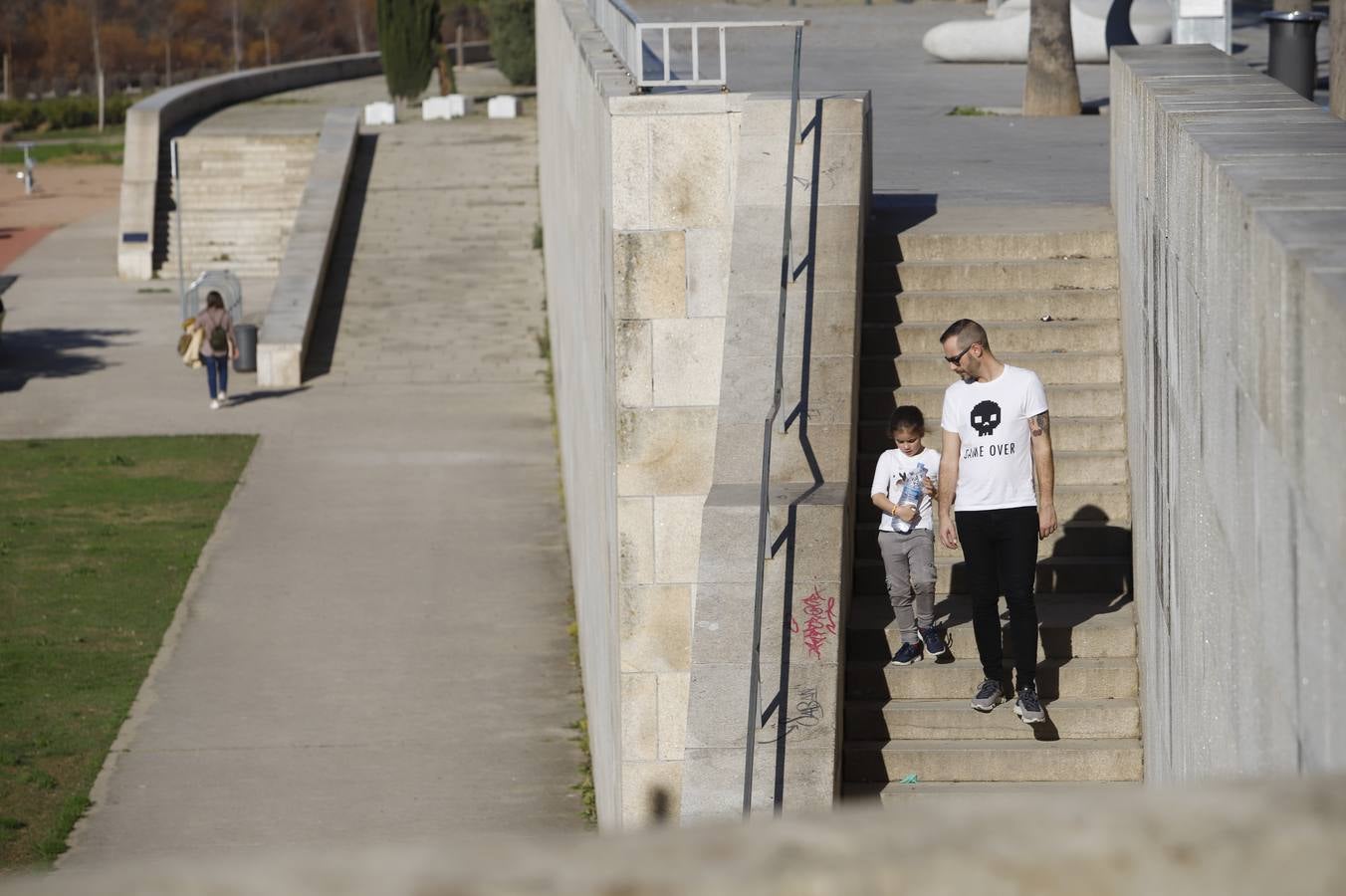 En imágenes, el calor primaveral en Córdoba en pleno febrero