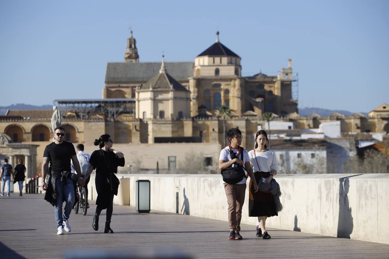 En imágenes, el calor primaveral en Córdoba en pleno febrero