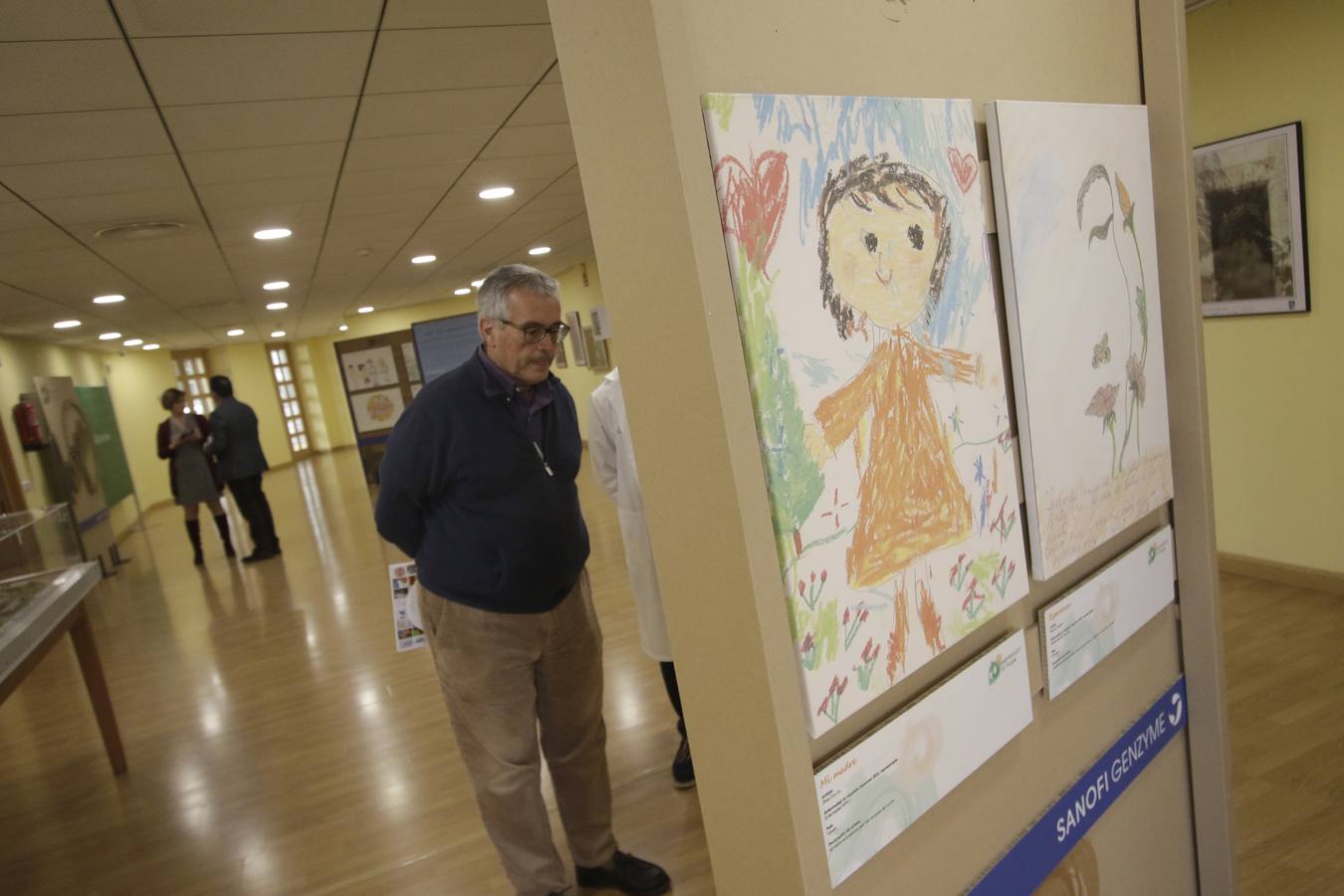 El Hospital de Valme acoge «Expression of Hope», una exposición con obras de afectados por enfermedades raras