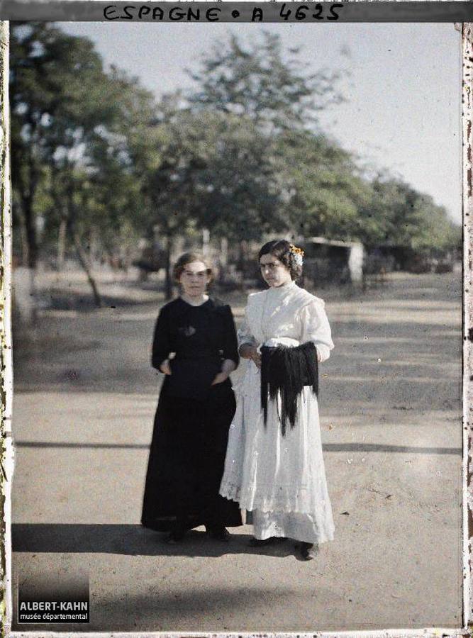 En imágenes, las primeras fotografías de Sevilla a color