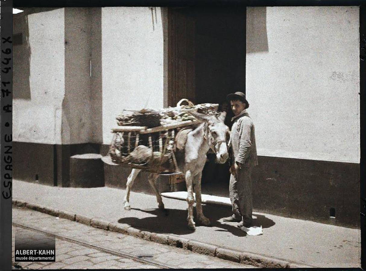 Las primeras fotografías a color de Sevilla datan de 1914