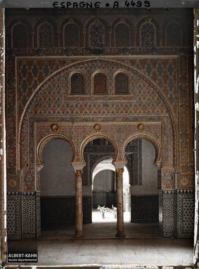 En imágenes, las primeras fotografías de Sevilla a color