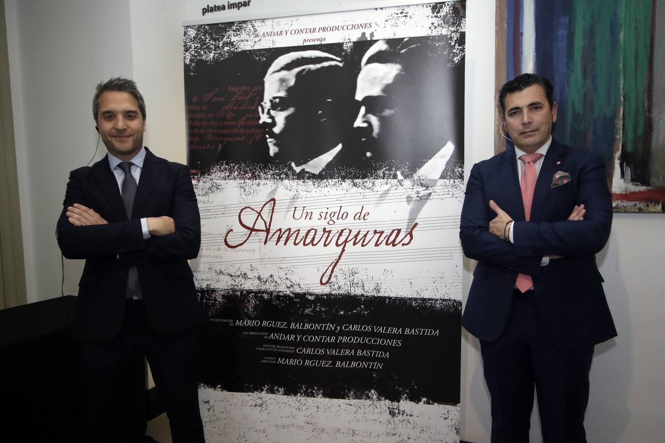 En imágenes, estreno del documental «Un siglo de Amarguras»