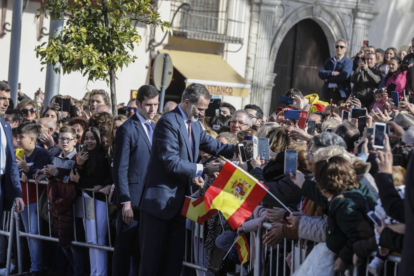 La visita de los Reyes a Écija, en imágenes