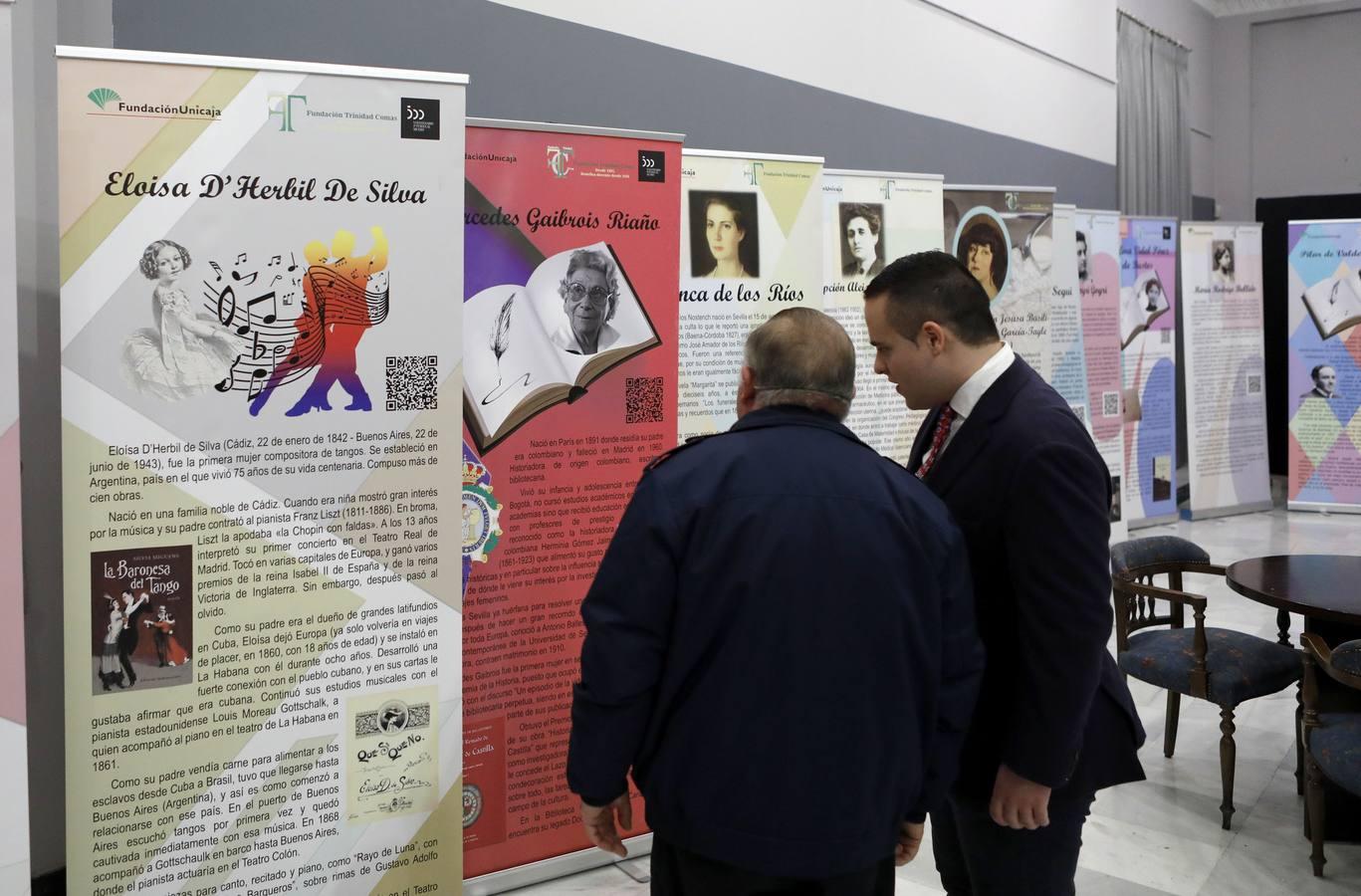 La exposición de las pioneras del 98, en imágenes