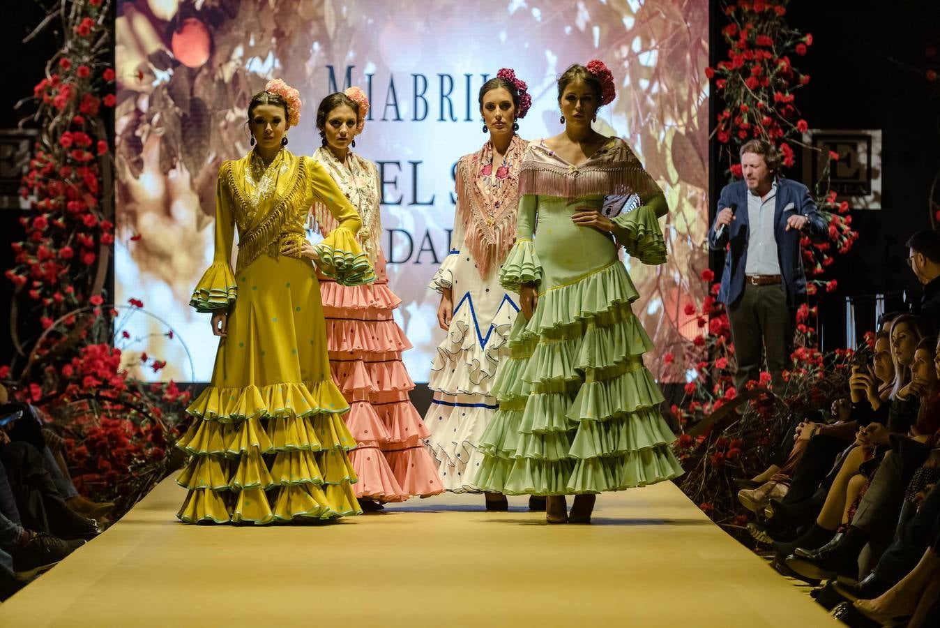 FOTOS: Lourdes Montes y Rocío Terry presentan Miabril en la Pasarela Flamenca de Jerez 2020