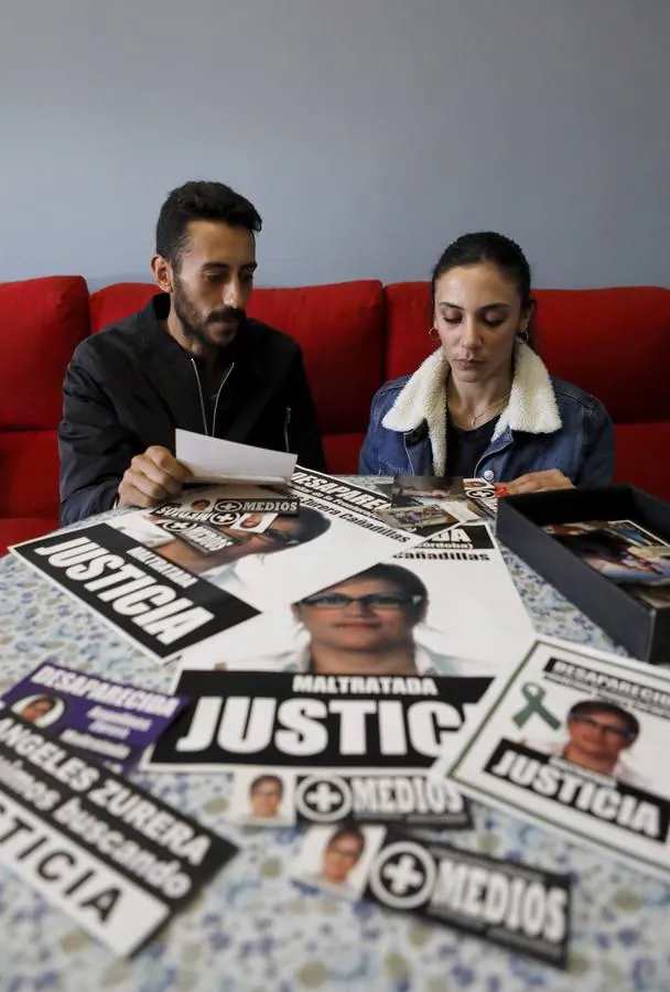 La entrevista al hijo de la desaparecida Ángeles Zurera, en imágenes