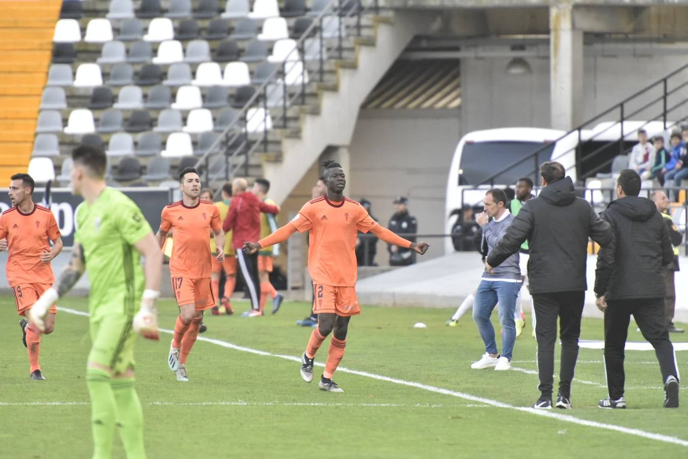 El CD Badajoz-Córdoba CF, en imágenes