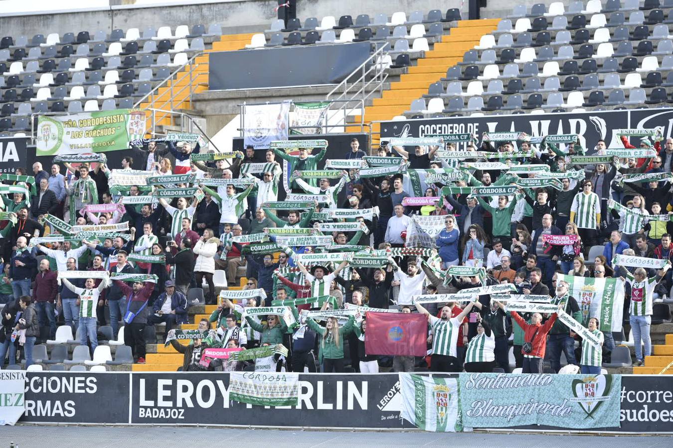 El CD Badajoz-Córdoba CF, en imágenes