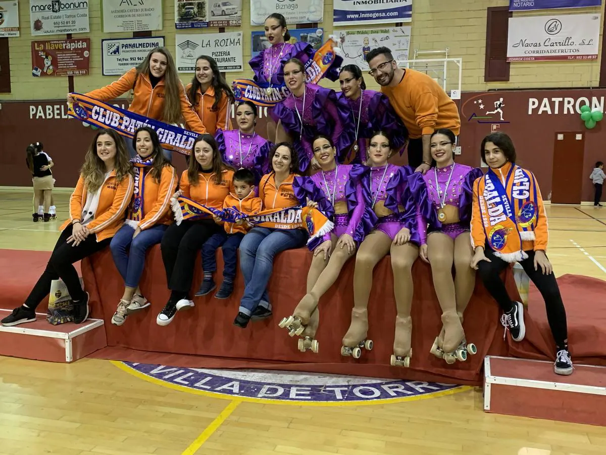 El Club Patín Giralda, campeón de Andalucía de Grupos Show